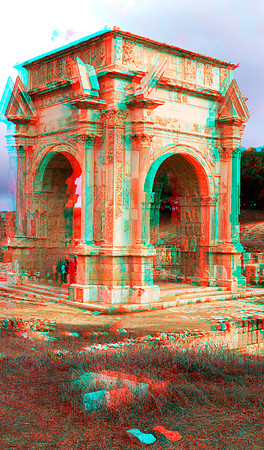 LIBYA, Leptis Magna, Arch of Septimius Severus_0014aVU
