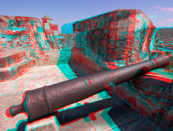 COLOMBIA, Cartagena, Fort St Felipe_0038VU