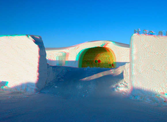 SWEDEN, Ice Hotel, Rear Exterior_0023VU