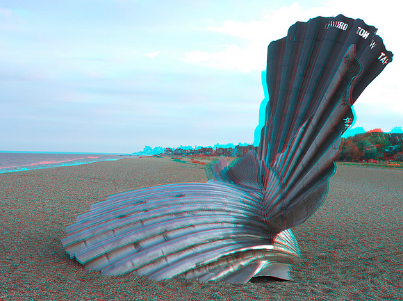 UK, Aldeburgh, Hambling's Scallop_0009VU*