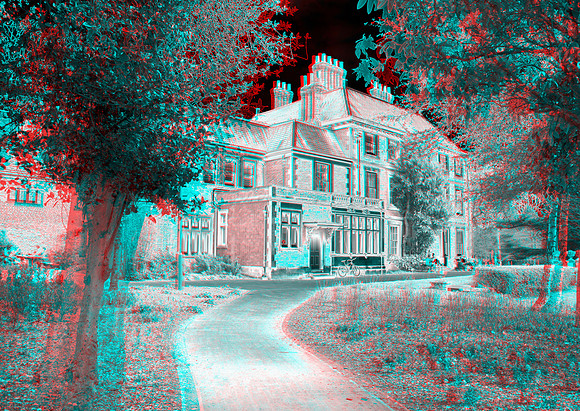 UK, Enfield, Forty Hall_70ana_55bw
