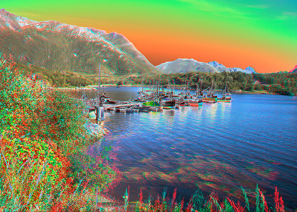 Norway, Lofotens, road Fishbol to Svolvaer_013ana_55c