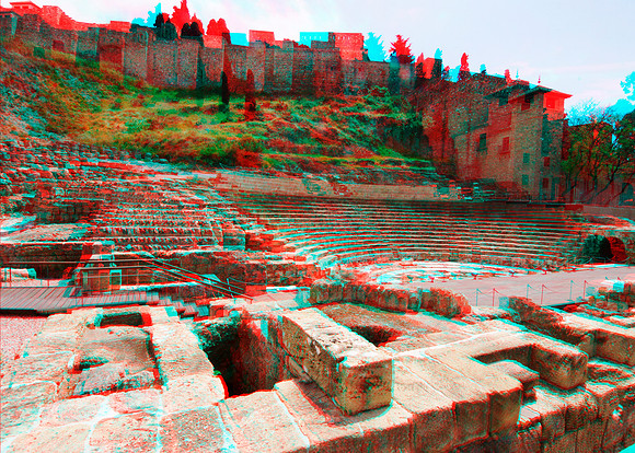 SPAIN, Malaga, Roman Theatre_0018ana_VU