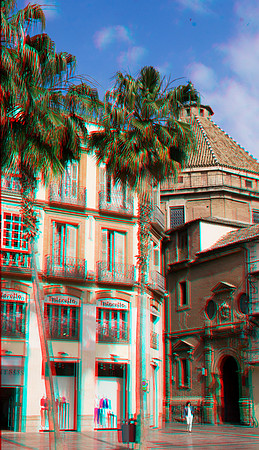SPAIN, Malaga, Pl Constitution_0012ana_VU