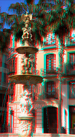 SPAIN, Malaga, Pl Constitution_0010ana_VU