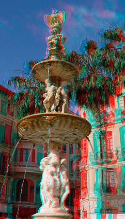 SPAIN, Malaga, Pl Constitution_0014ana_VU