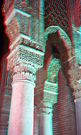 MOROCCO, Marrakech, Saadian tombs_0007VU