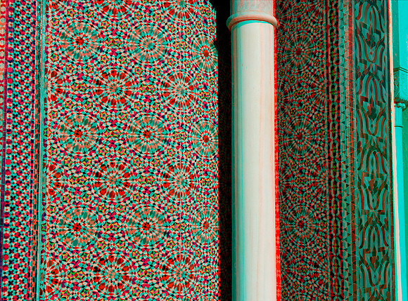MOROCCO, Meknes, Gate Royal Palace_0014