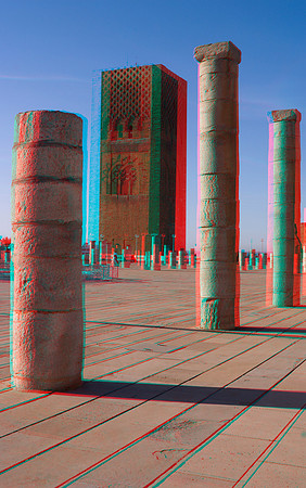 MOROCCO, Rabat, Hassan II Tower K. M V Maus_0007