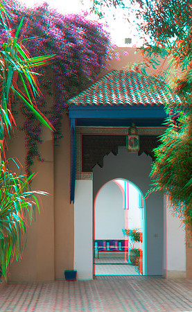 MOROCCO, Marrakech, Bahia Palace_0007VU