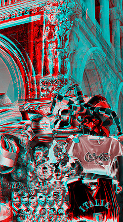 ITALY, Venice, Piazza San Marco kitsch_0047_55bw