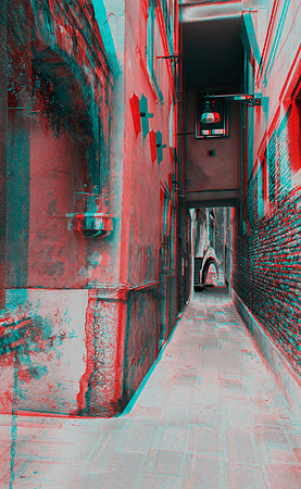ITALY, Venice, alley_0029_55bw