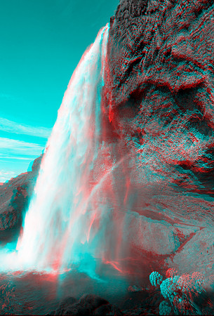 ICELAND, Seljalandsfoss_0019_bw