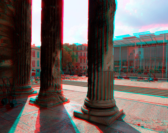 FRANCE, Nimes, Maison Carree_0013anaVU