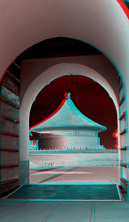 CHINA, Beijing, Temple of Heaven_0003a_bw