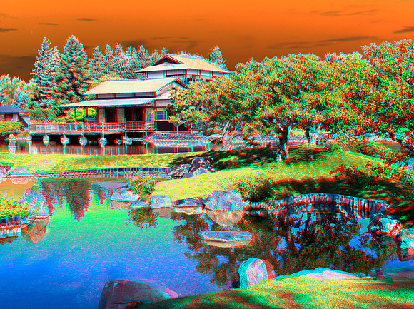 CANADA, AB, Lethbridge Japanese Gardens_05ana_55c