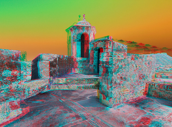 COLOMBIA, Cartagena, Fort St Felipe_0033_55c