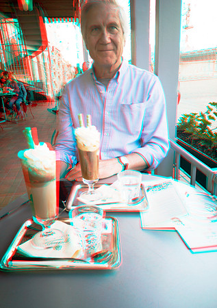 Austria, Salzburg,  Cafe Tomaselli, ice chocolate and coffee, Ron_0001aana
