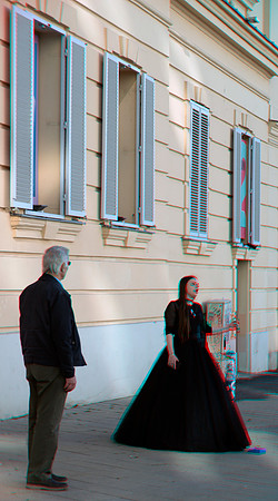 Austria, Vienna, Museumsquartier, Ron and Opera singer_0003ana
