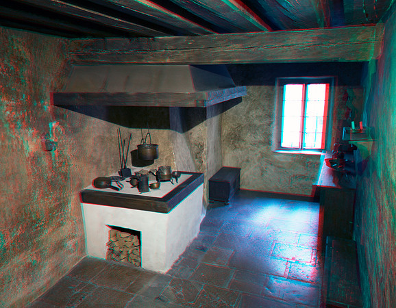 Austria, Salzburg, Mozart Geburthaus, kitchen_0001aana