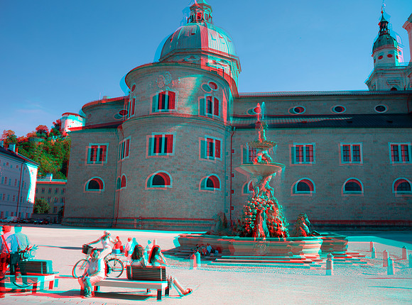 Austria, Salzburg, Residenzbrunnen_0001ana