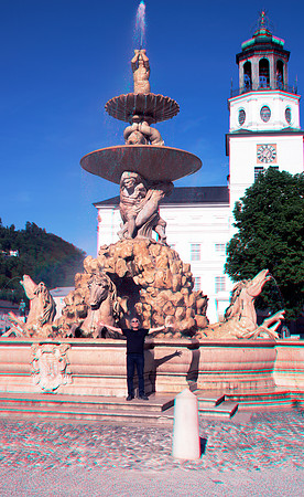 Austria, Salzburg, Residenzbrunnen_0027ana
