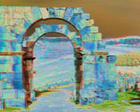 ALGERIA, Djemila, N. Forum arches_0005