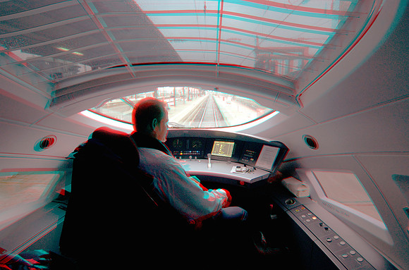 BELGIUM, Brussels, ICE train driver_0004